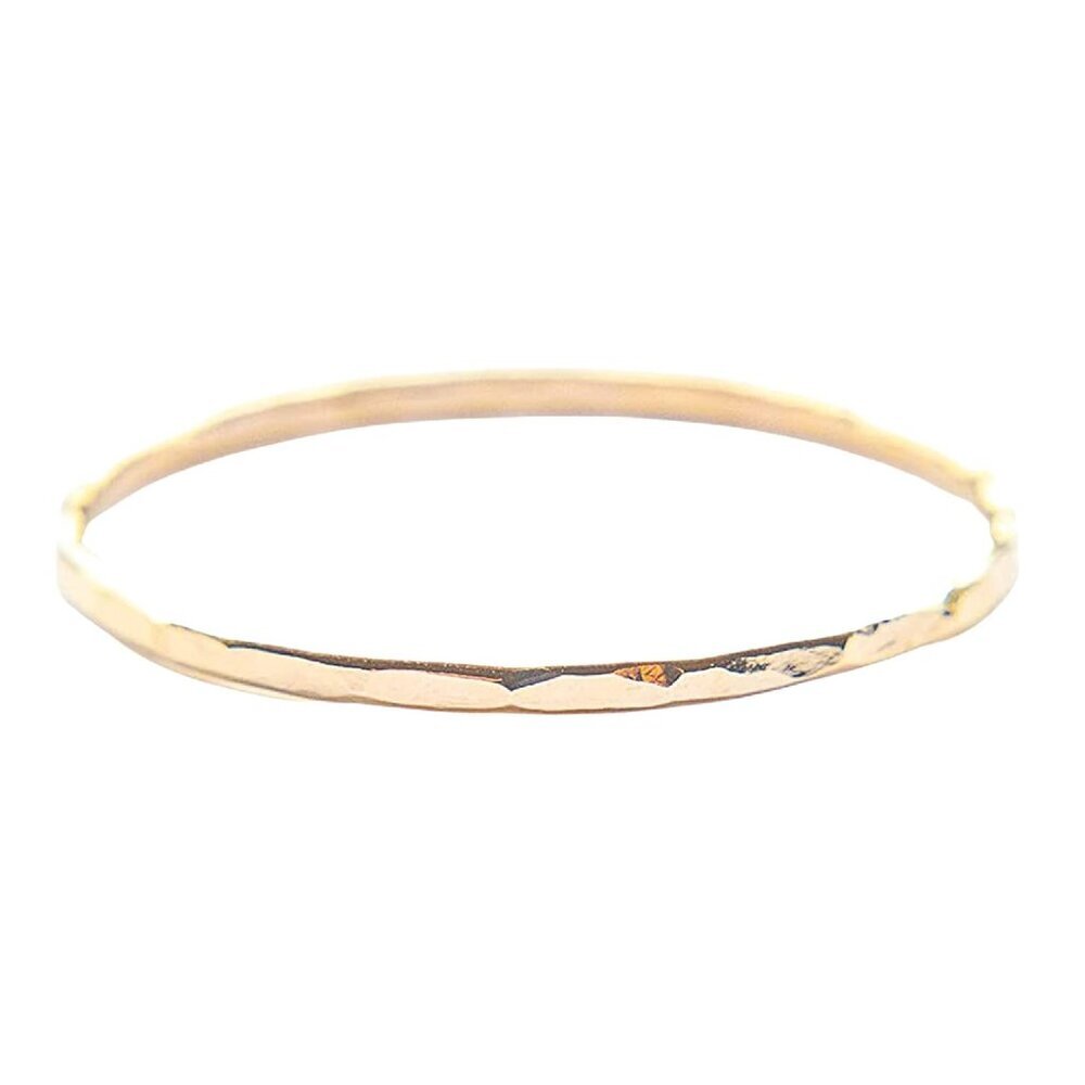Hammered Gold Ring, Gold Stacking Rings, Minimalist Rings, Skinny Rings For Wome